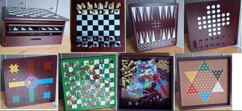 Scacchi legno backgammon - scacchi,