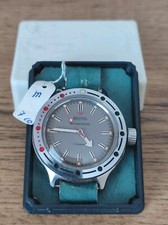 NUOVO da vecchi stock!!! Vostok Amphibia Antimagnetic 2409Aа Orologio da polso per uomo, URSS