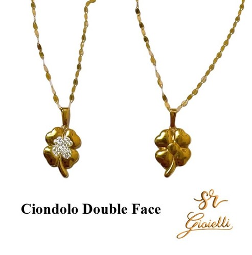 Collana specchiata con - specchiata,