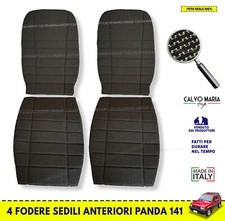 Fodere Sedili per Fiat Panda Country Club Sisley 1986 2003 Anteriori IMBOTTITE