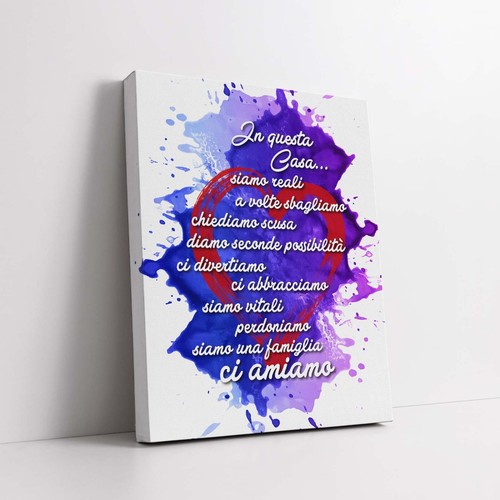 Quadro moderno con - con, frase