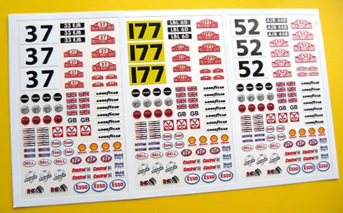 Slot car 32 sticker - car,