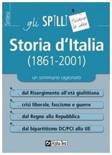 storia d'italia 1861-2001 FC gli spilli 8848305628