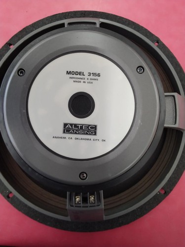 Altec 3156 woofer - altec, alta