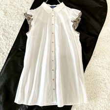 Abito Camicia Senza Maniche