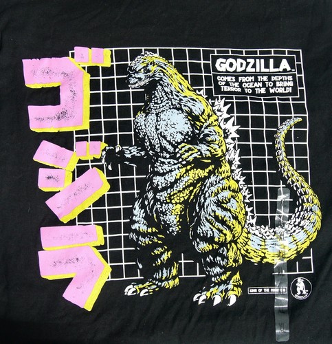 Shirt unisex godzilla viene - t-shirt,