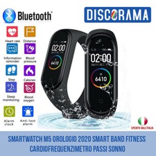 SMARTWATCH M5 OROLOGIO 2020 SMART BAND FITNESS CARDIOFREQUENZIMETRO PASSI SONNO