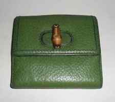 PORTAFOGLI BORSELLINO GUCCI IN VERA PELLE SERIE BAMBOO PRESTIGIOSO E ORIGINALE