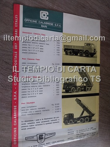 Brochure depliant officine - /,