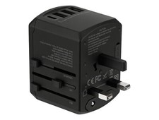 Adattatore da viaggio universale WORLD USB-A USB-C adattatore di alimentazione da viaggio US DA EU UK Giappone