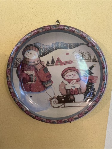 Piatto con decorazione inverno - piatto,