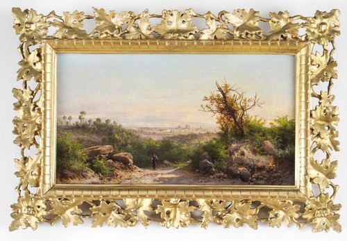 Antico dipinto olio - antico,