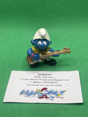 Puffi smurfs puffo bassista - smurfs,