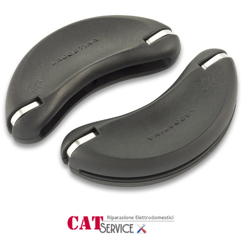 Coppia manici clip nero - coppia,