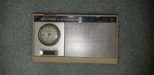 Radio sveglia waltham standard - radio,