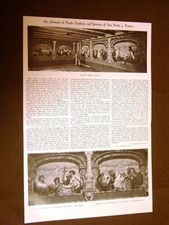 Torino nel 1910 Affreschi di Paolo Gaidano nell'Istituto di San Paolo