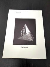 1986 FONTANA ARTE DESIGN GAE AULENTI PIERO CASTIGLIONI RENZO PIANO VINTAGE AD