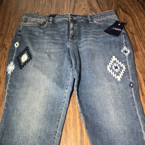 Jeans chaps taglia ricamati - chaps,