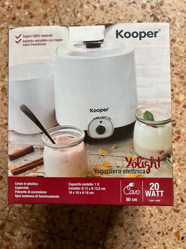 Yogurtiera kooper 20watt - kooper,