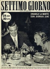 SETTIMO GIORNO 1949/37=GIORGIO CINI=LYDA BORELLI=WILLIAM SAROYAN=TOSCANINI A.=