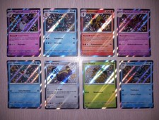 Lotto 8 Carte Pokemon Ita Rare Holo Baby Shiny Set Destino Di Paldea PAF Mint