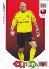 Adrenalyn Calciatori 2010 2011 N. 183 Christian Abbiati Milan base card