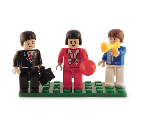 Brictek urban trio - set, di