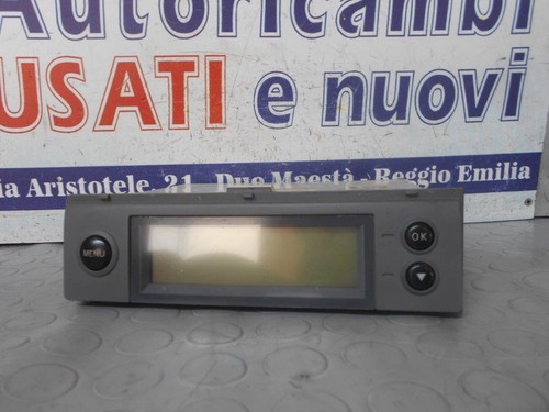 Centralina display radio