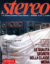 Rivista hi-fi STEREO n. 21 - Ottobre 1990