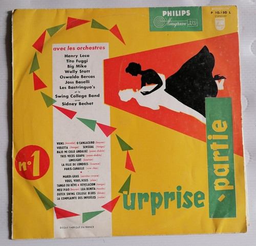 Surprise partie lp 33t - surprise-partie, n°