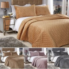 Coperta Trapuntata In Velluto