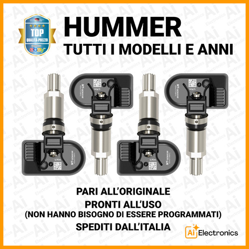 Sensori tpms hummer h2 - tpms,