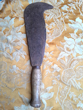 Antica roncola in ferro