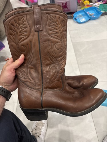 Stivali cowboy vintage red - da,