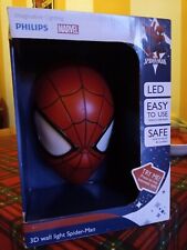 Lampada da parete LED 3D Philips Marvel Spider-Man mai usata
