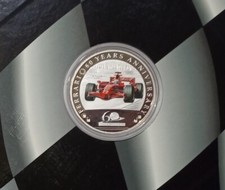 [NC] Republic of PALAU - One DOLLAR / 60° Anniversario FERRARI (1947-2007)