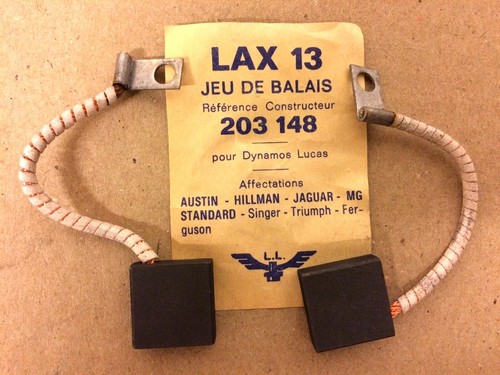 Set spazzole lax - (carbone),