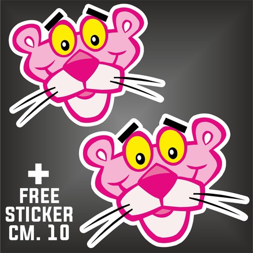 Adesivo pantera rosa decal - adesivo,