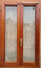 Finestra in legno Noce e Persiane in Alluminio 