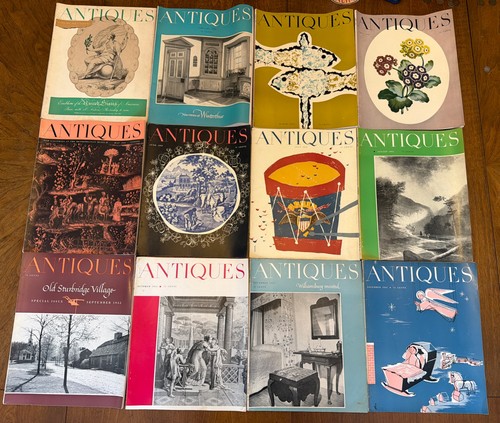The magazine antiques - the,