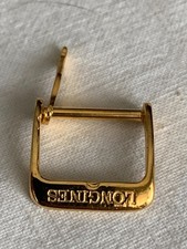 LONGINES gold plated buckle fibbia placcata oro 14mm anni 70/80 ORIGINALE usata