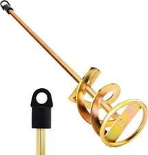 Miscelatore Vernice per Trapano, Secchio da 1-5 Galloni, 5 (Testa Grande), Oro 