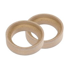 Pair 1.2 inch car beige