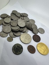 lotto Monete/monete Antiche, Monete Varie, Dollari, Monete Vari Tipi In Foto