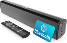 Barra Soundbar Bluetooth 50W | Sound Bar TV E PC Compatta 2.0 | Casse per Televi