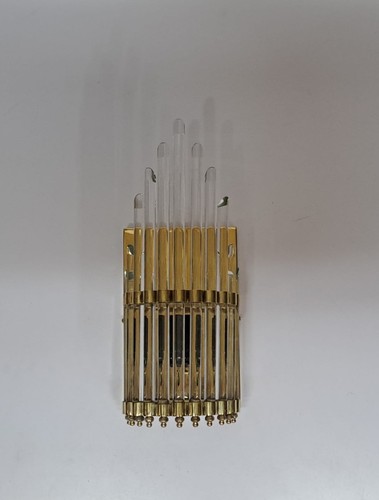 Marine glass rod brass wall - glass,