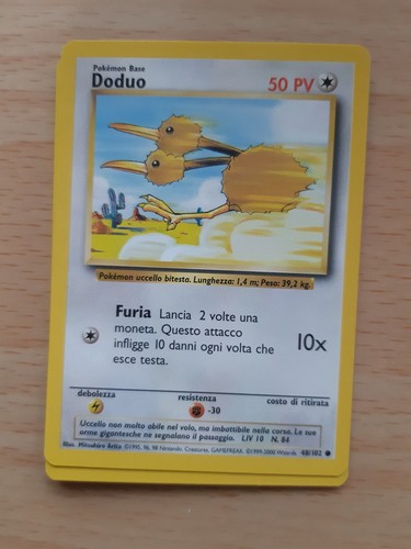 Doduo carta pokémon - doduo,