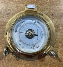 Royal Mariner Brass Barometer Nautical Style Boat Yacht Gifts