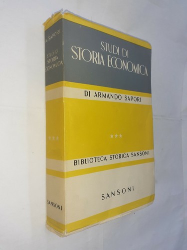 Studi storia economica vol - di,