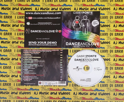 Gabry ponte danceandlove - cd,
